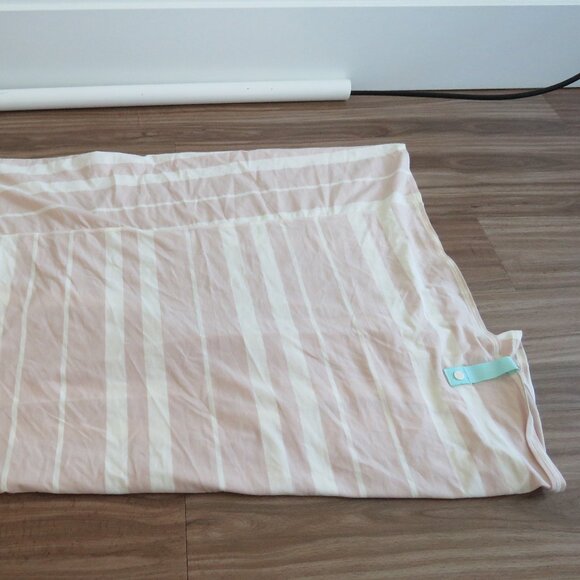 LULULEMON Vinyasa Scarf *Vitasea Beach Blanket Stripe Angel Wing Grain Pastel - Picture 10 of 10